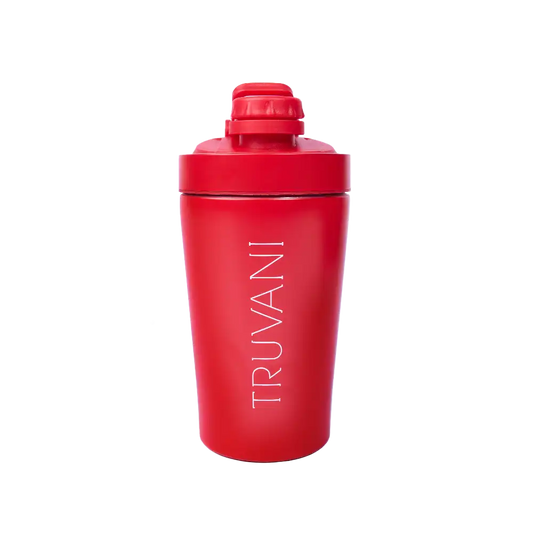 Truvani Metal Shaker Cup (Red)